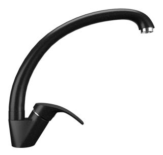 Смеситель для кухни Ulgran Classic U-007-344 ультра-чёрный